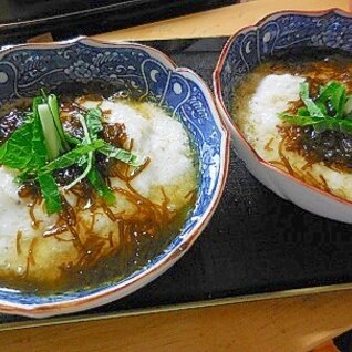 簡単＆風味豊か！長芋皮ごとおろし小鉢☆